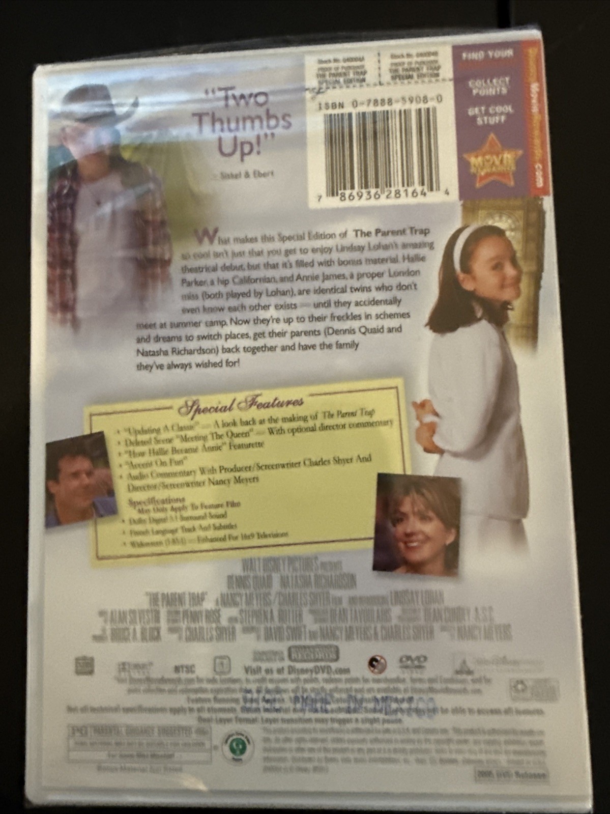The Parent Trap (DVD, 1998)