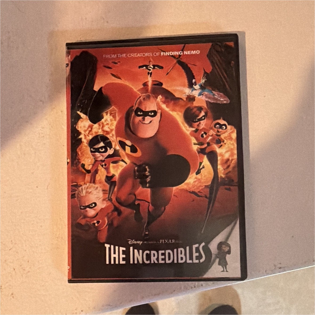Disney Pixar The Incredibles DVD PG Animation Movie Brad Bird