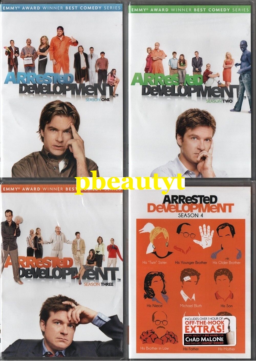 Arrested Development The Complete Seasons 1-4 Bundle Sets DVD New TV Series