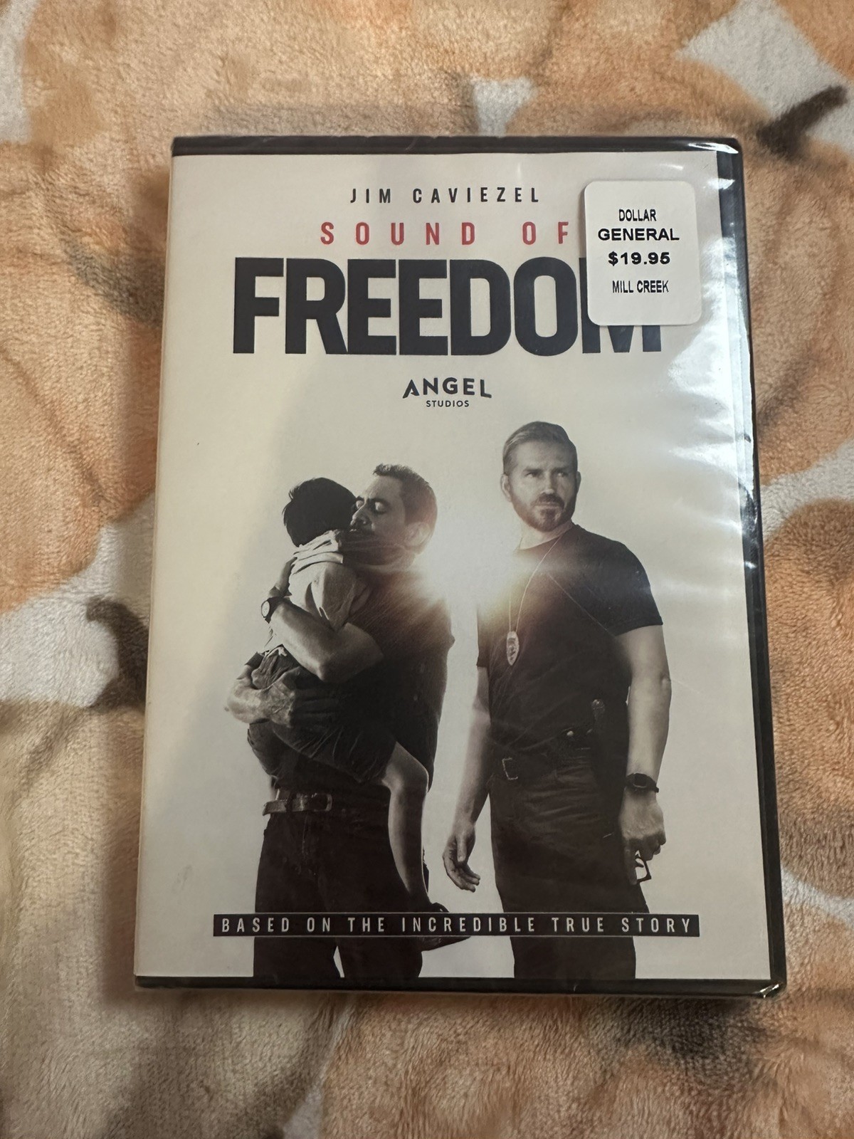 SOUND OF FREEDOM (2023) DVD Caviezel Sorvino – NEW IN WRAPPER