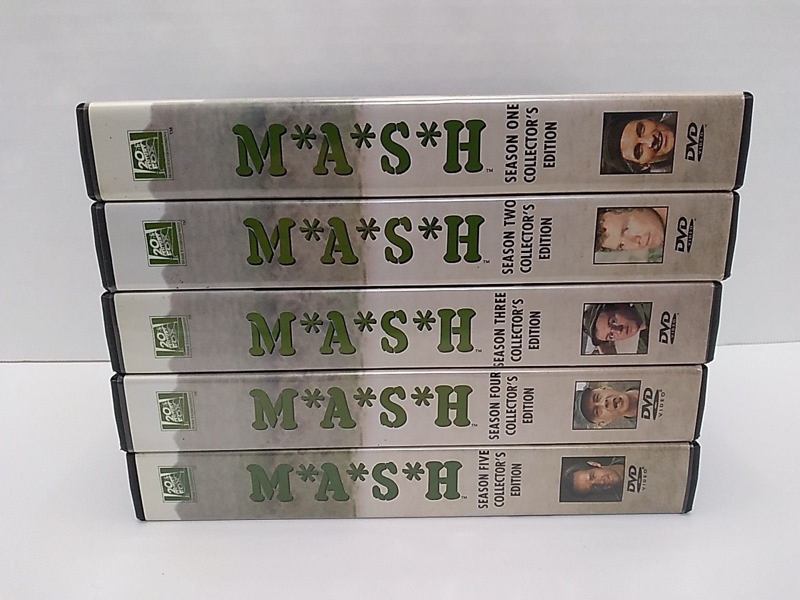 MASH Seasons 1-5 Collector’s Edition Sets Lot of 5 Seasons Used Complete Good