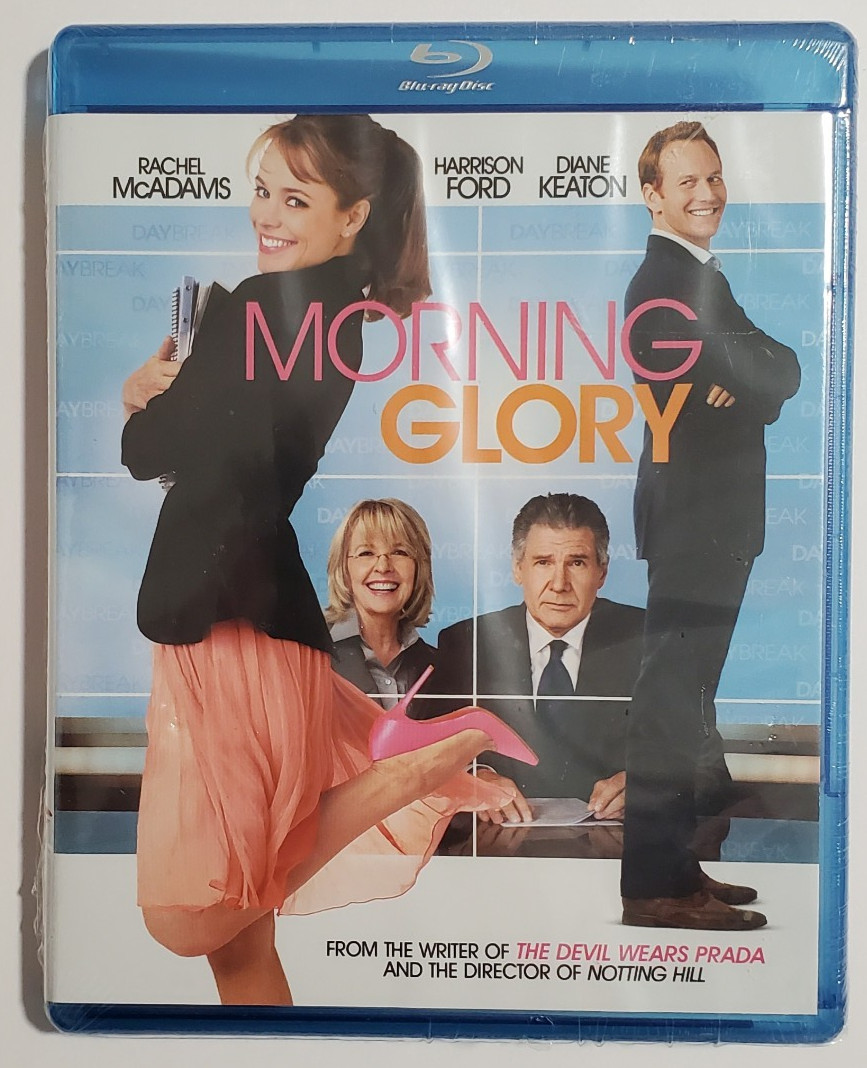 Morning Glory – Blu-Ray Rachel McAdams / Harrison Ford / Diane Keaton Brand New