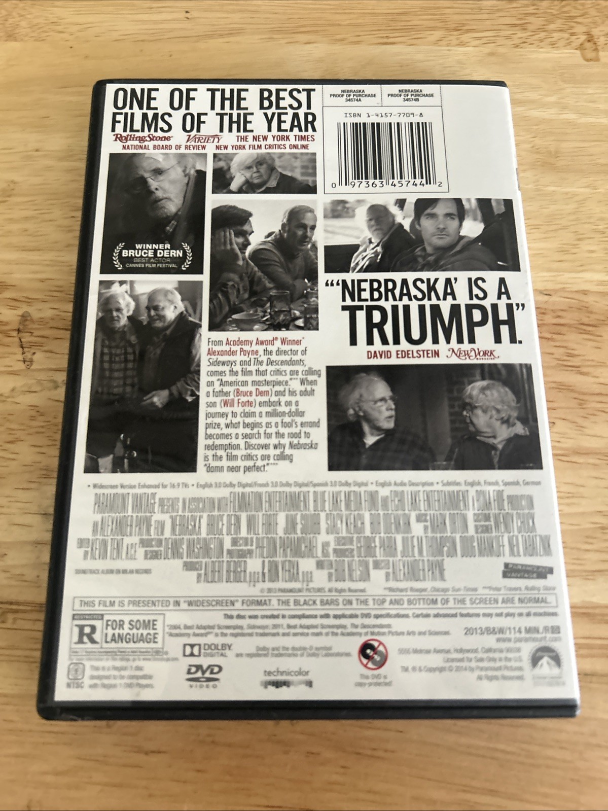 Nebraska (DVD) Will Forte,Bruce Dern-Alexander Payne – Authentic US Release
