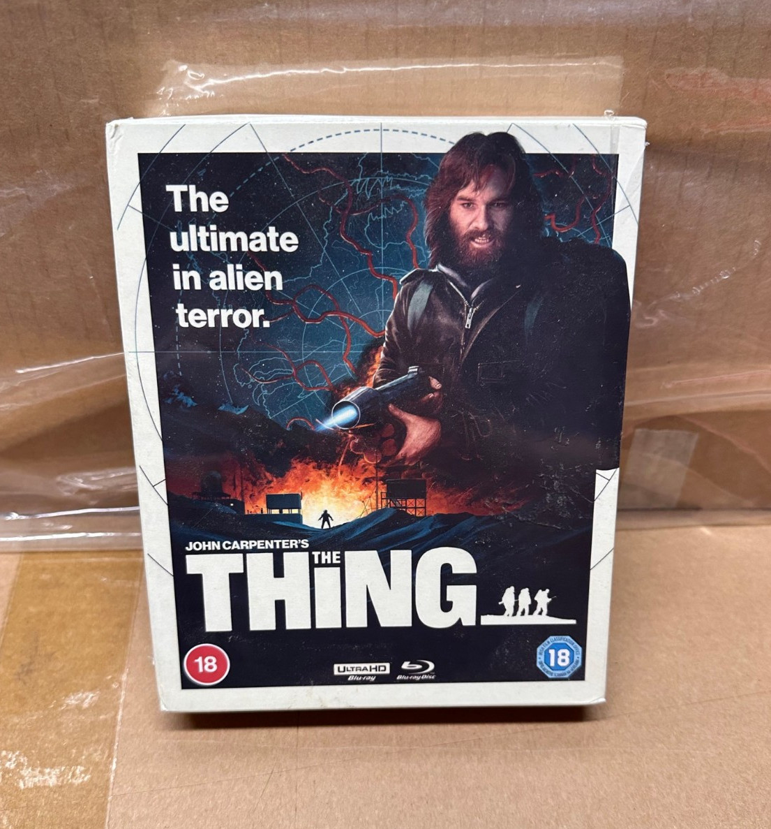 THE THING 4K UHD Blu-ray COLLECTOR’S EDITION Book Art Cards Region-Free Import D
