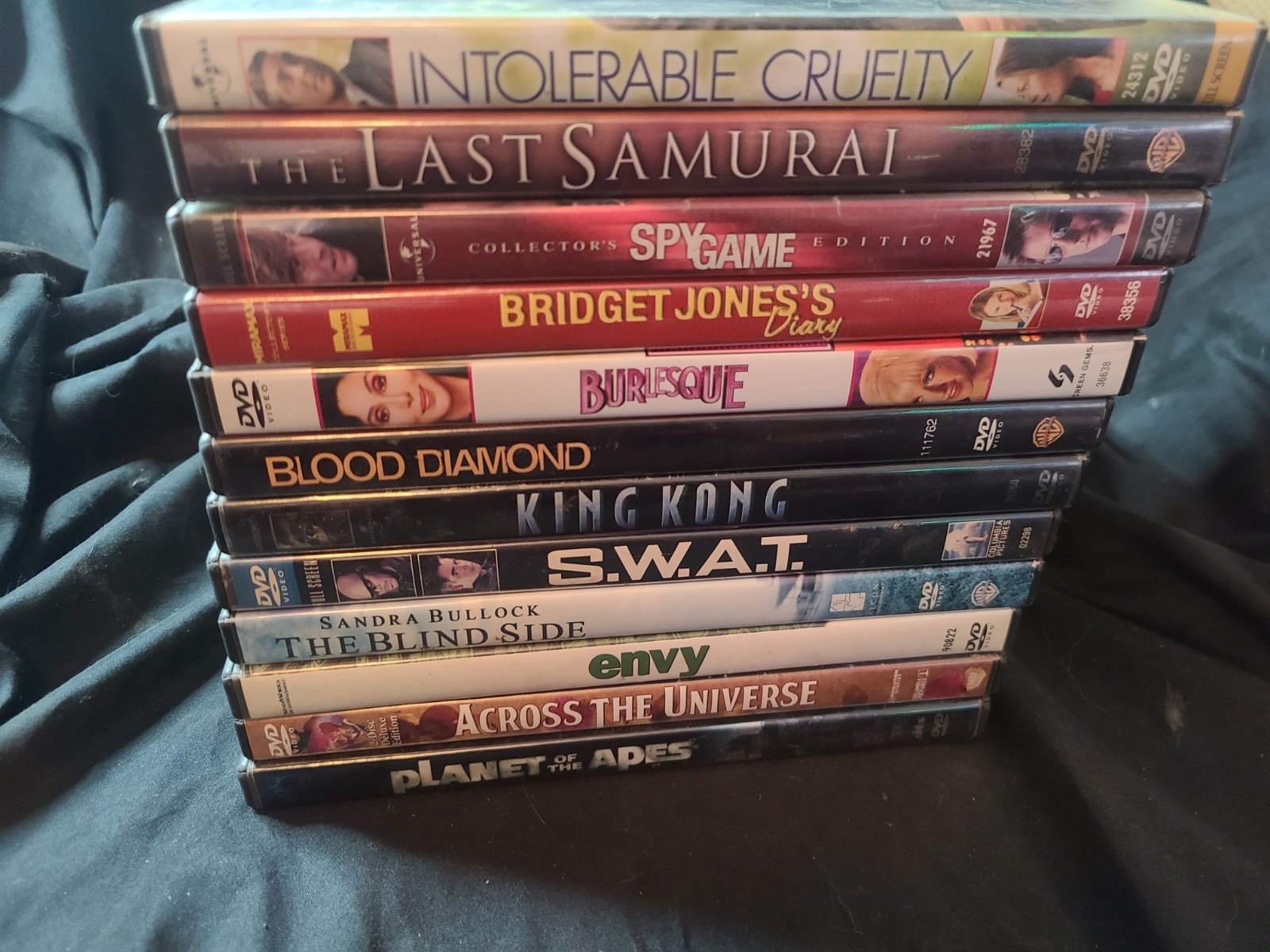 Used Lot Of 12 DVDs Mixed Titles