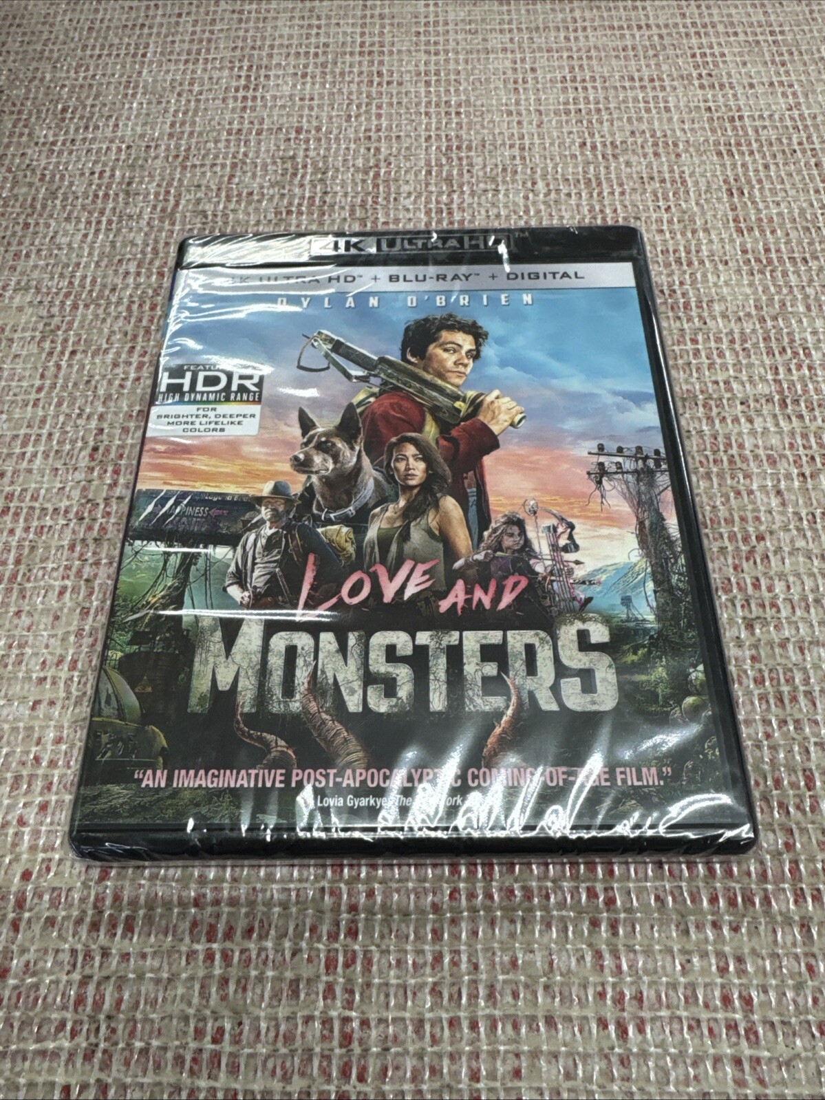 Love and Monsters 4K UHD + Blu-ray + Digital – NEW SEALED