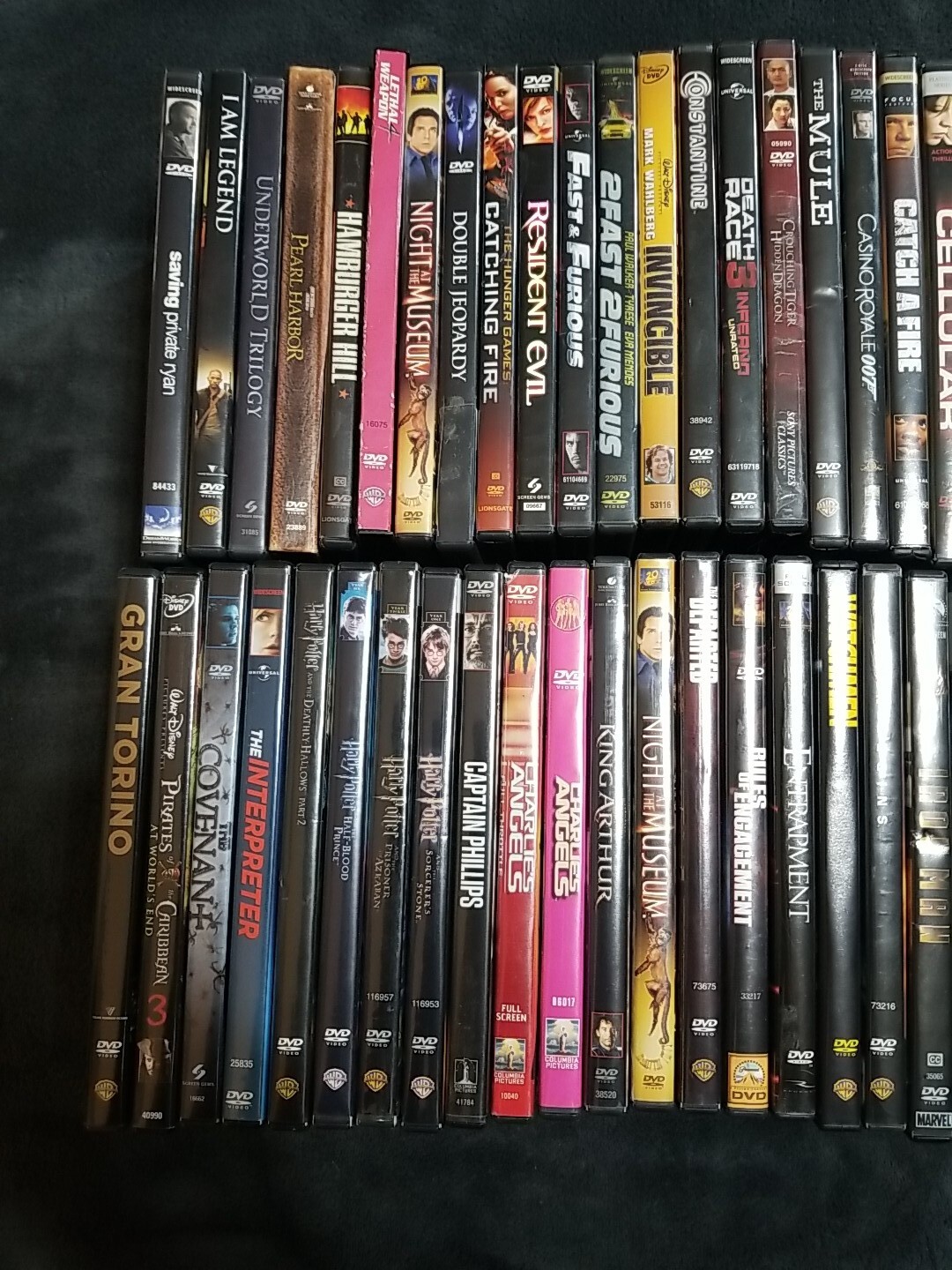 Action Adventure Thriller Movies Lot Deal 50 DVD’s Collection