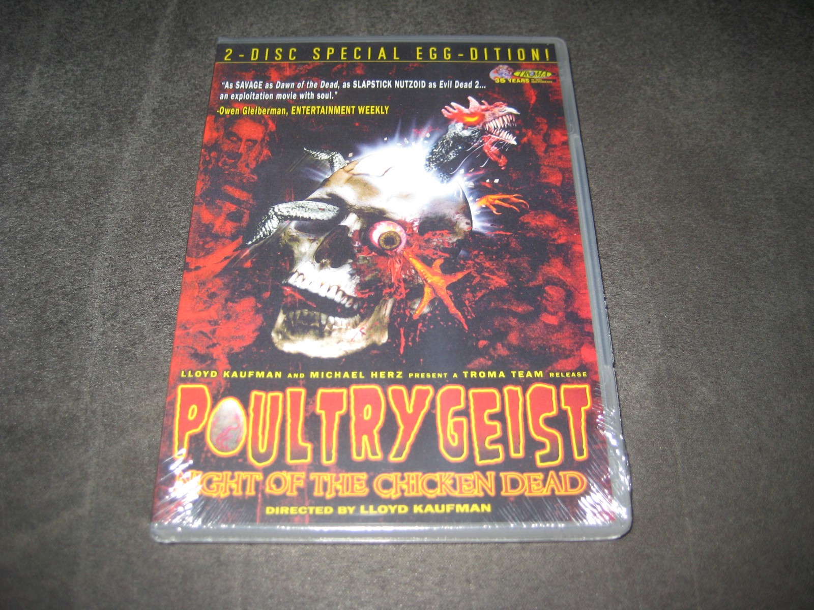 POULTRYGEIST NIGHT OF THE CHCKEN DEAD – 2- DISC SPECIAL EGG-DITION! (DVD) NEW