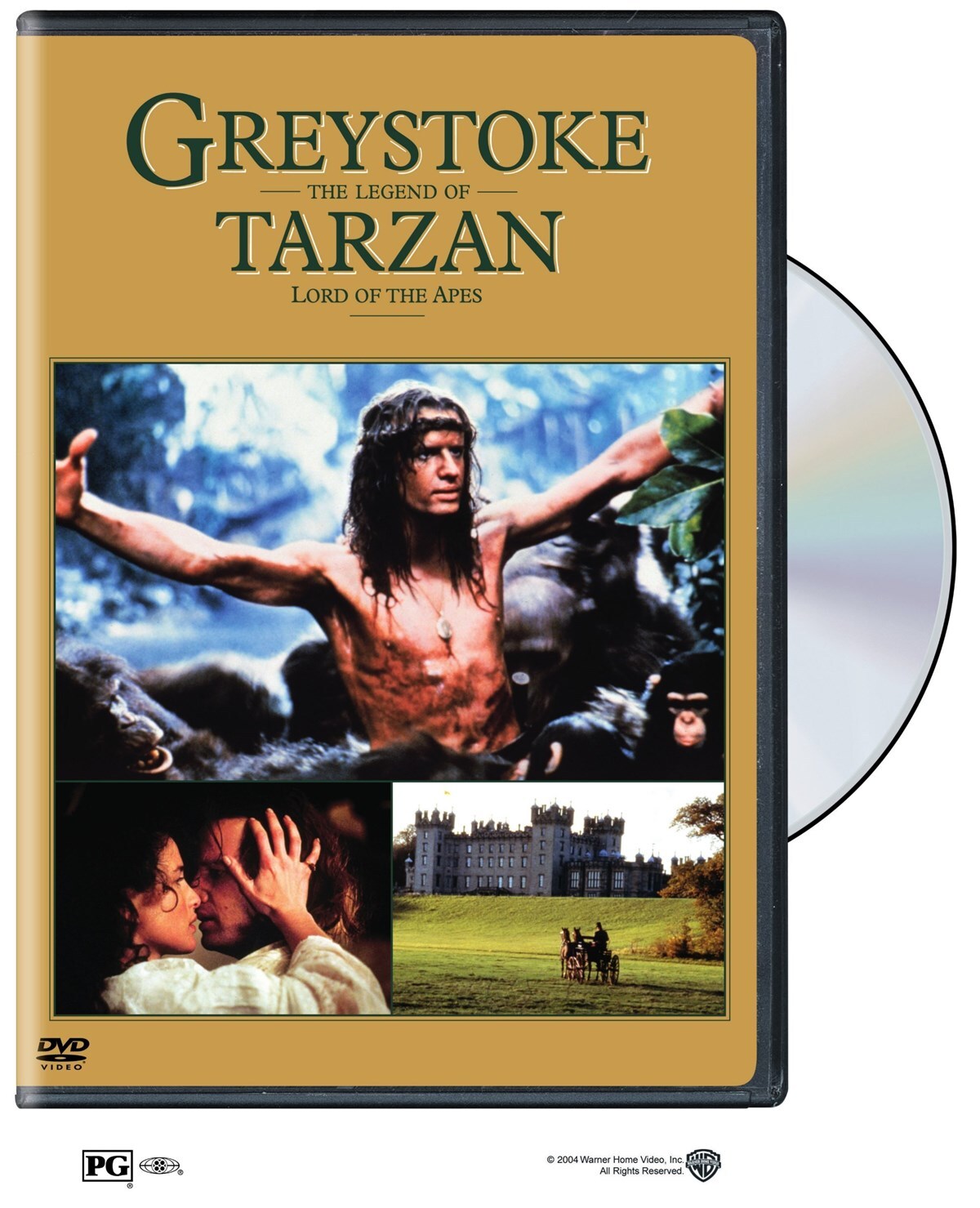 Greystoke – the Legend of Tarzan, Lord of the Apes DVD Christopher Lambert NEW
