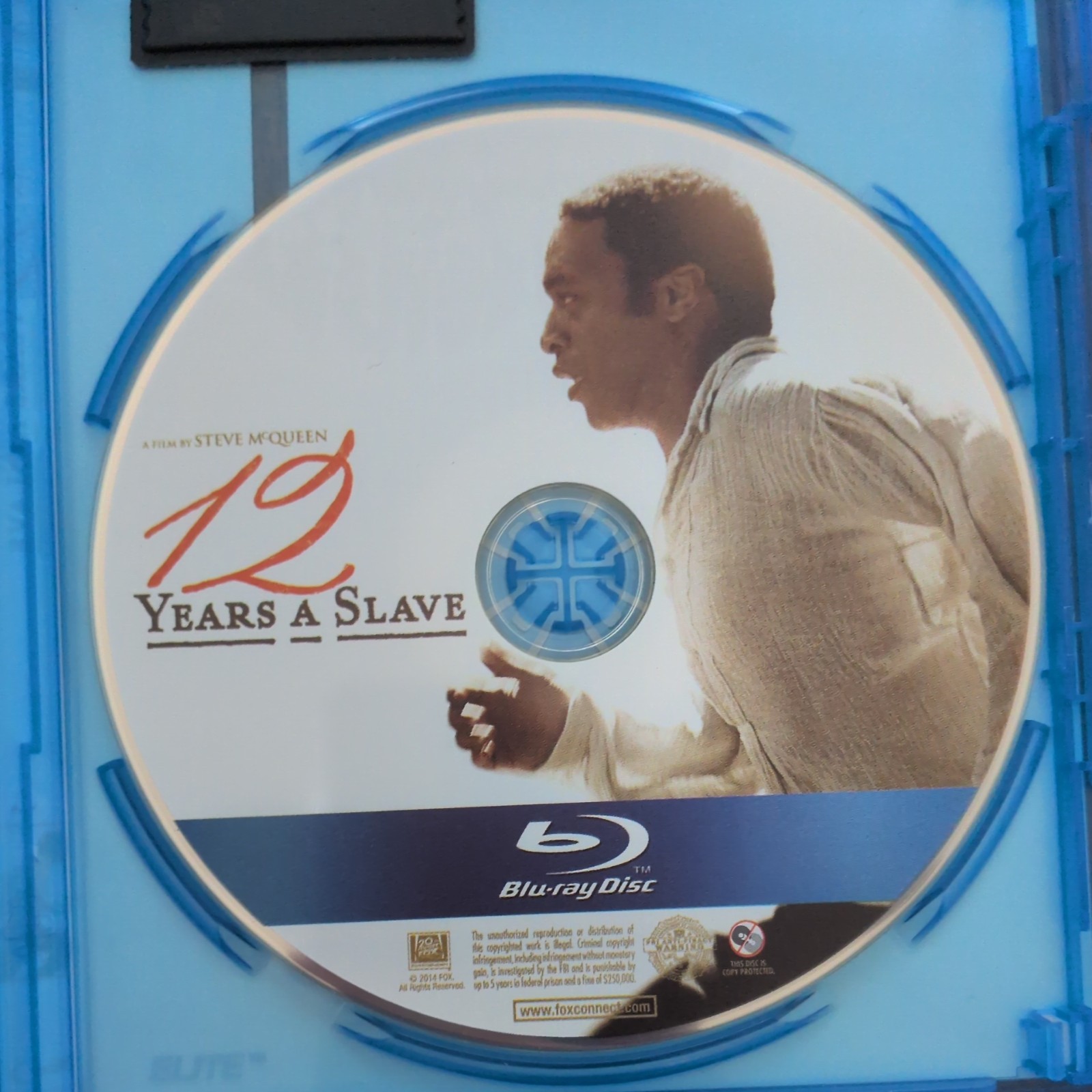 12 Years a Slave (Blu-ray, 2013) slipcover