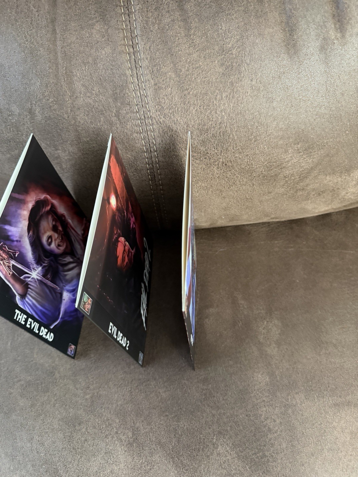 Custom Evil Dead 1 & 2 & They Live Criterion Sized Case slipcovers “PLEASE READ”