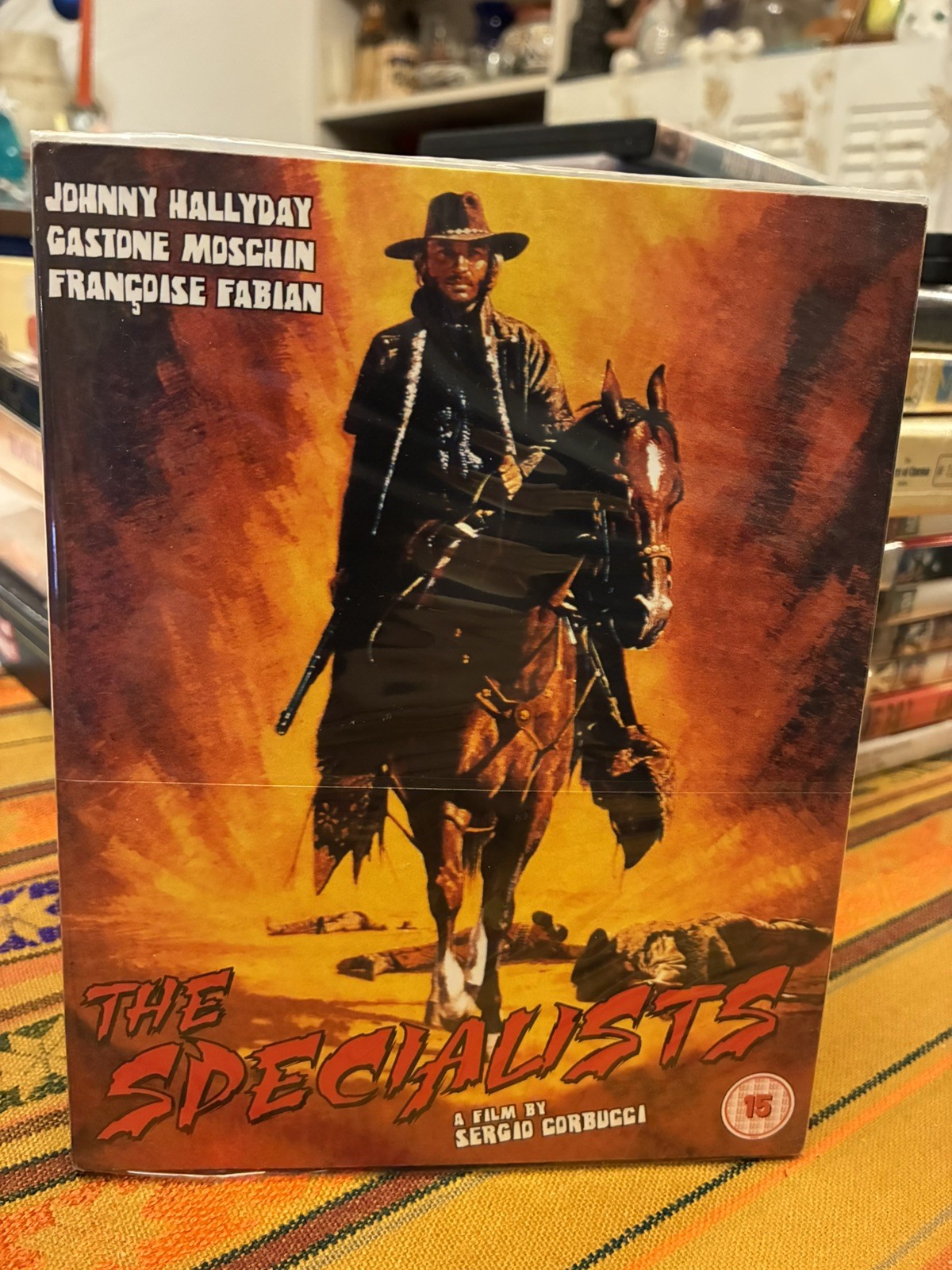 The Specialists 1969 Blu Ray Eureka Region B OOP Slipcover/Book Sergio Corbucci
