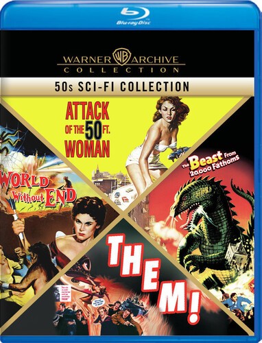 ’50s Sci-Fi Collection [New Blu-ray] Boxed Set, Digital Theater System, Mono S