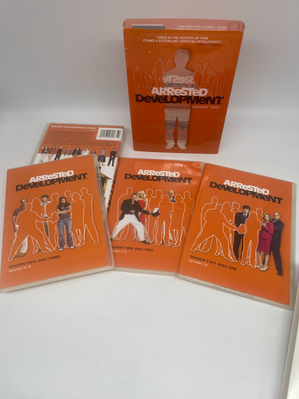 Arrested Development The Complete Season 1 & 2 Box Sets Free Shipping