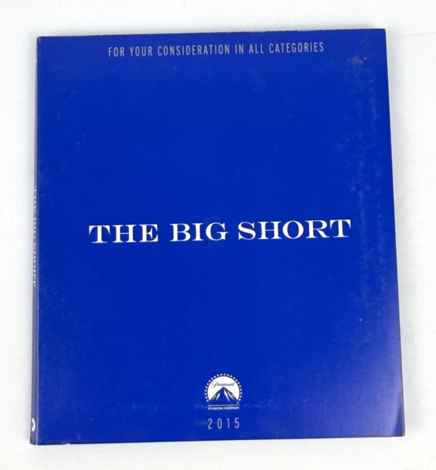 The Big Short DVD FYR Awards Promo Screener Consideration Steve Carell 2015