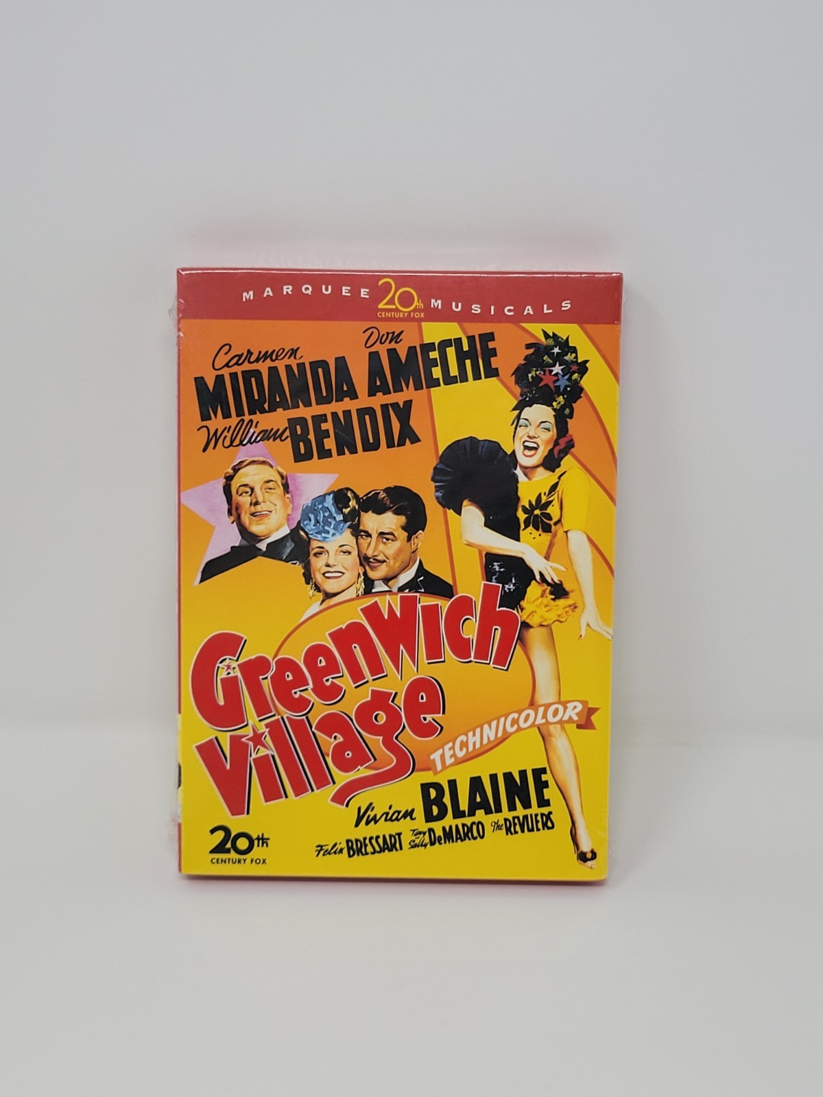 Greenwich Village (DVD, 1944) Carmen Miranda Don Ameche William Bendix New!!