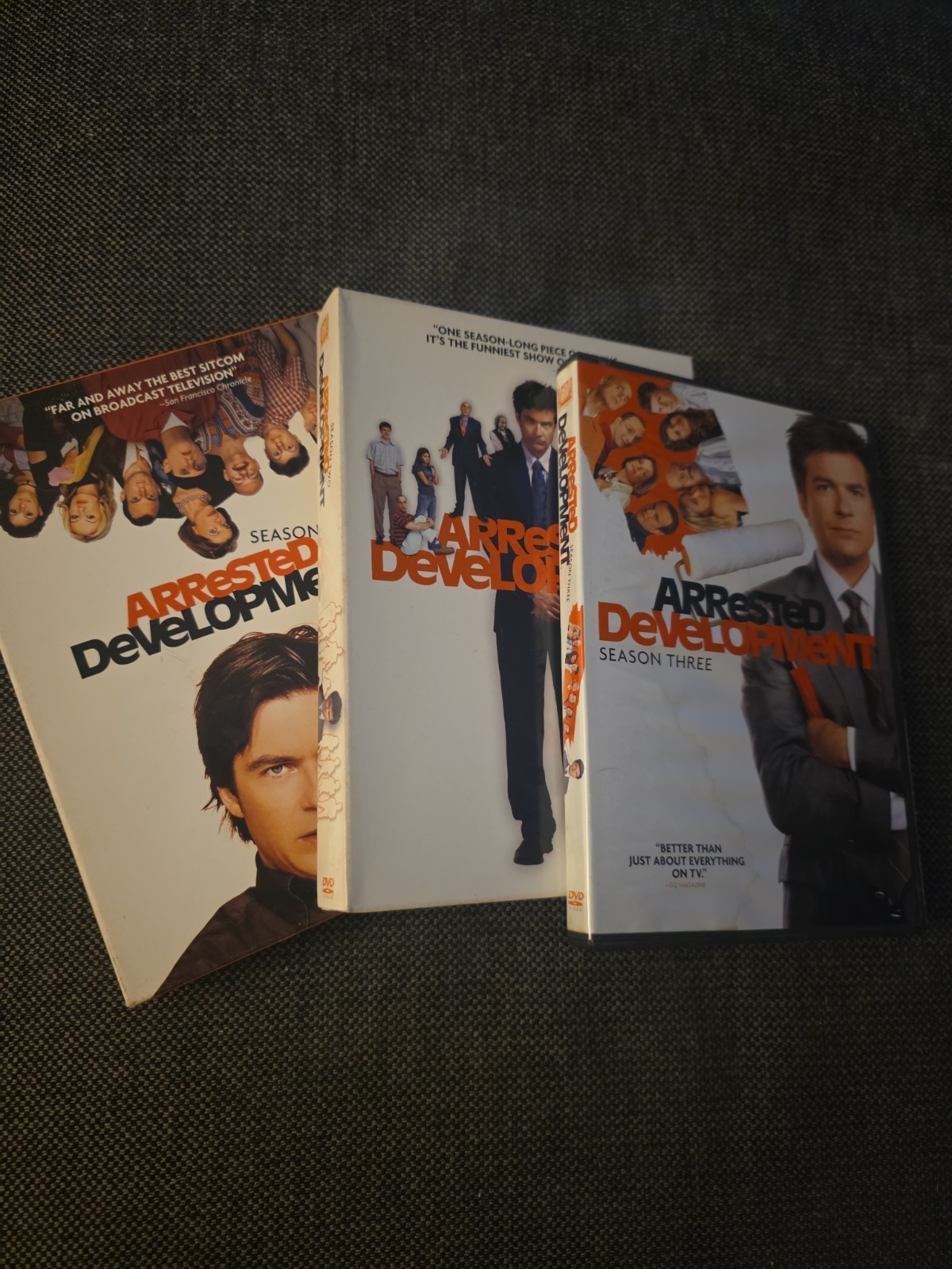 Arrested Development The Complete Series 1, 2, 3 DVD SET