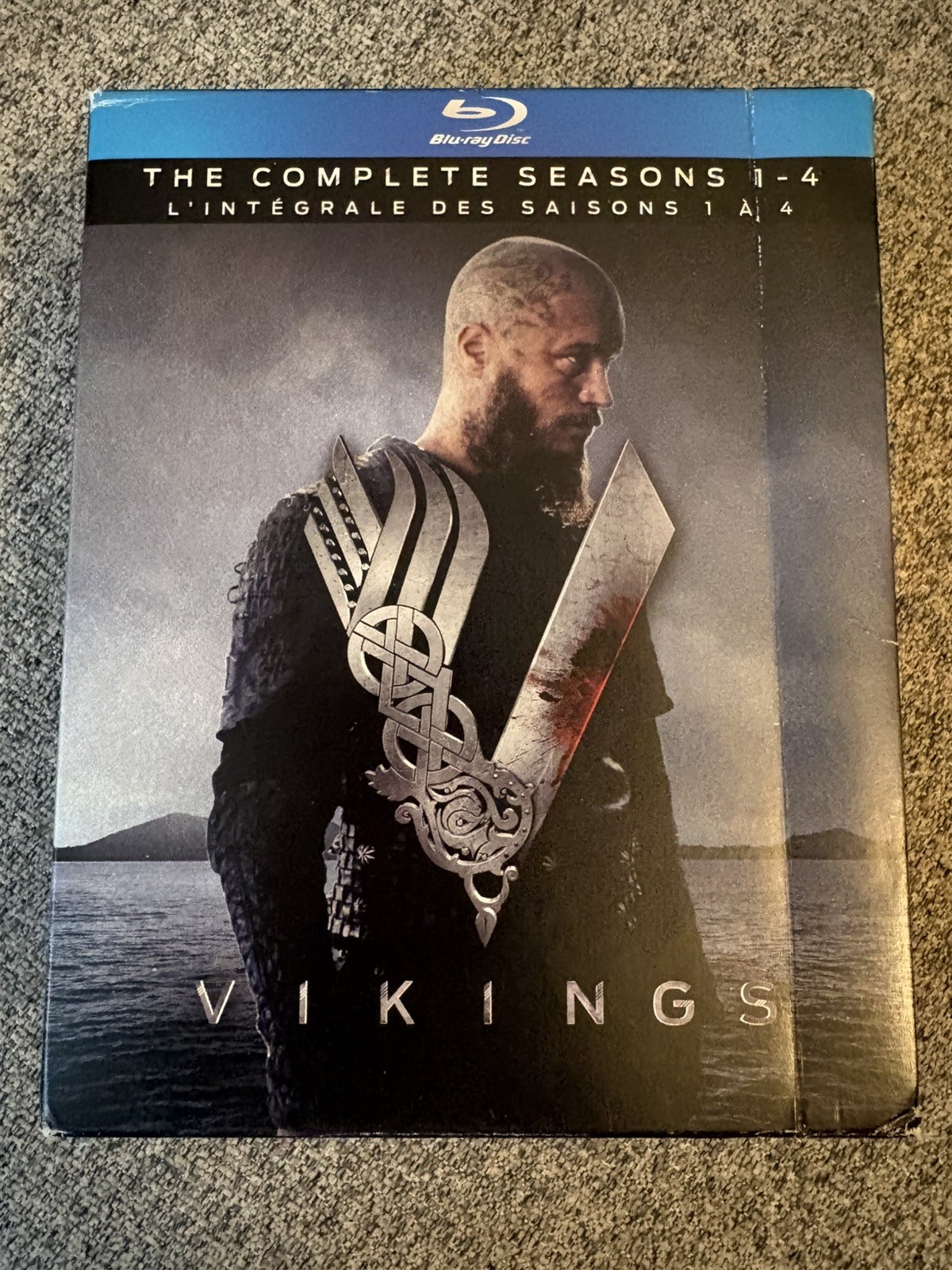 Vikings – The Complete Seasons 1-4 Blu-ray – Brand new – French, English