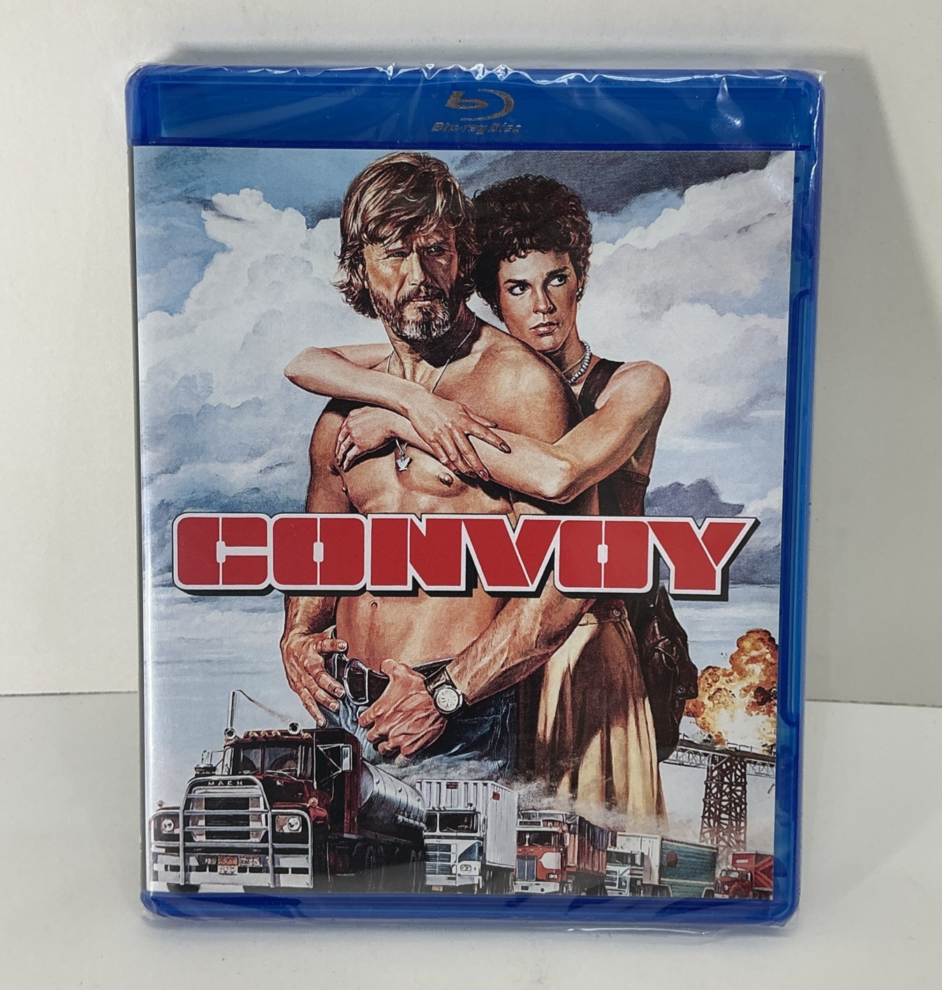 CONVOY – 1978 Trucker Classic, Kris Kristofferson, Sam Peckinpah NEW BLU RAY