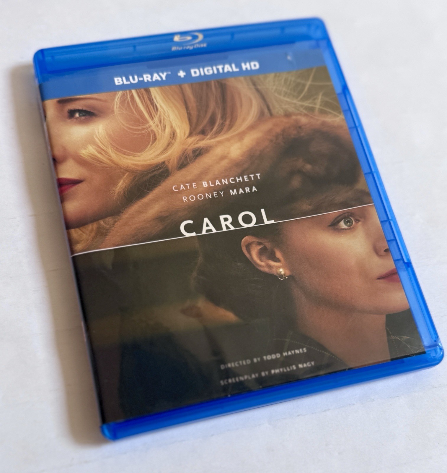 Carol Blu-ray 2015 Anchor Bay Cate Blanchett Rooney Mara Todd Haynes – Like New