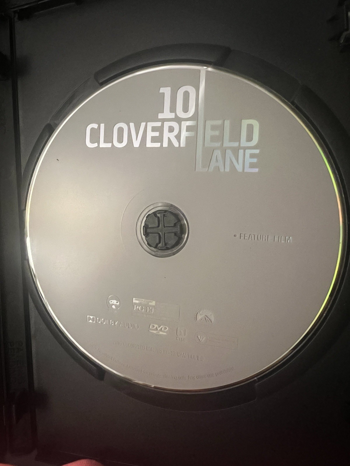 ‘10 Cloverfield Lane’ (2016 DVD) John Goodman, Mary Elizabeth Winstead