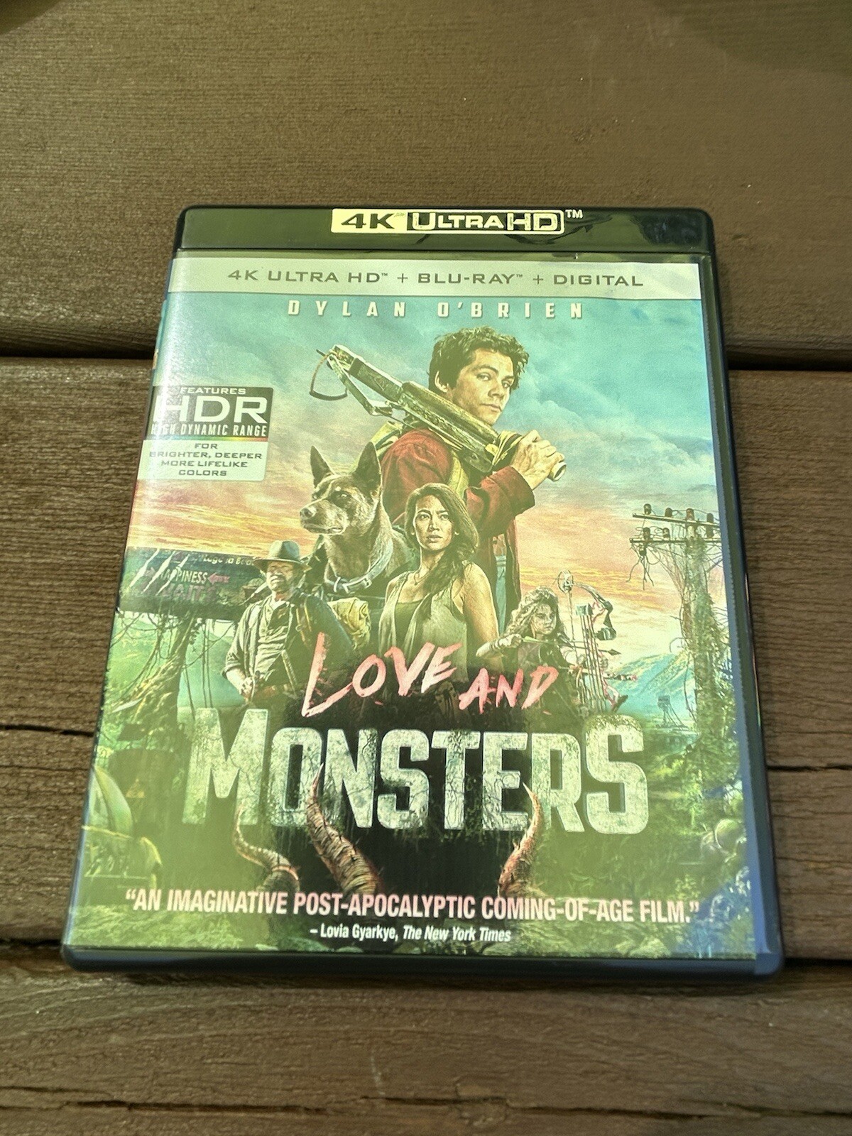 Love and Monsters 4K Ultra HD Bluray + Bluray Free Shipping