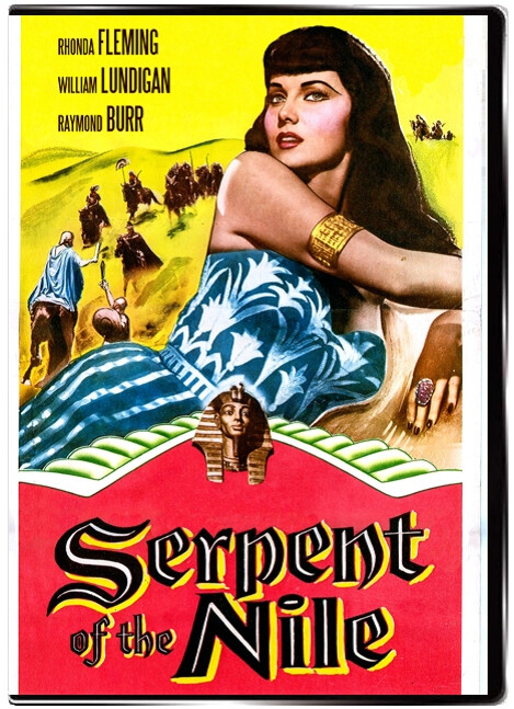 Serpent of the Nile 1953 DVD Rhonda Fleming, Raymond Burr, William Lundigan