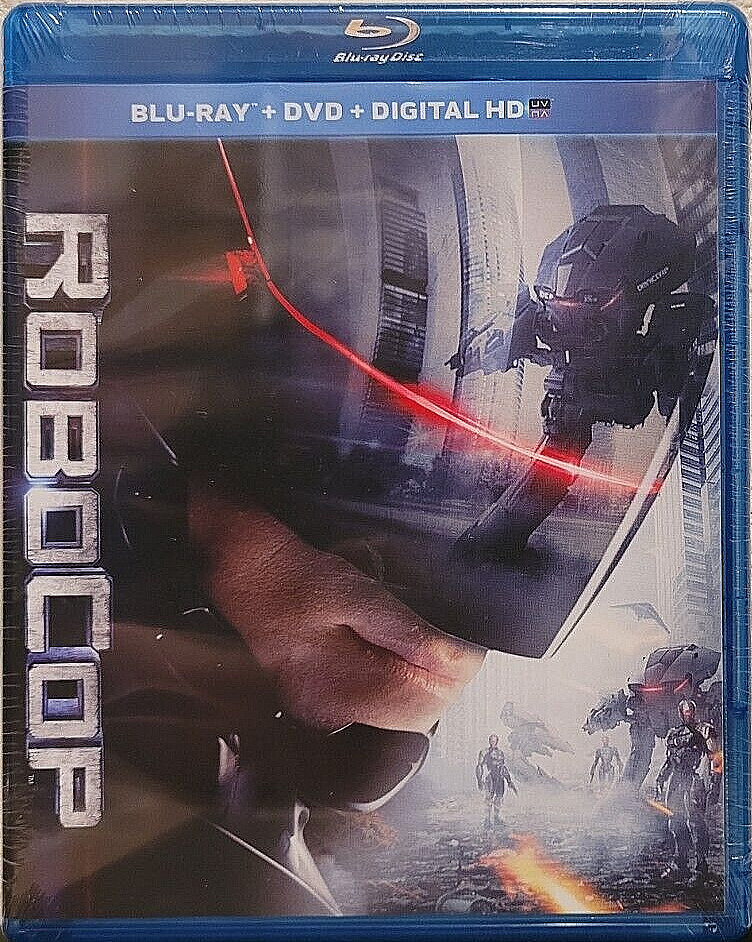 Robocop (Blu-Ray, DVD, 2014) Joel Kinneman, Gary Oldman – New, Sealed!