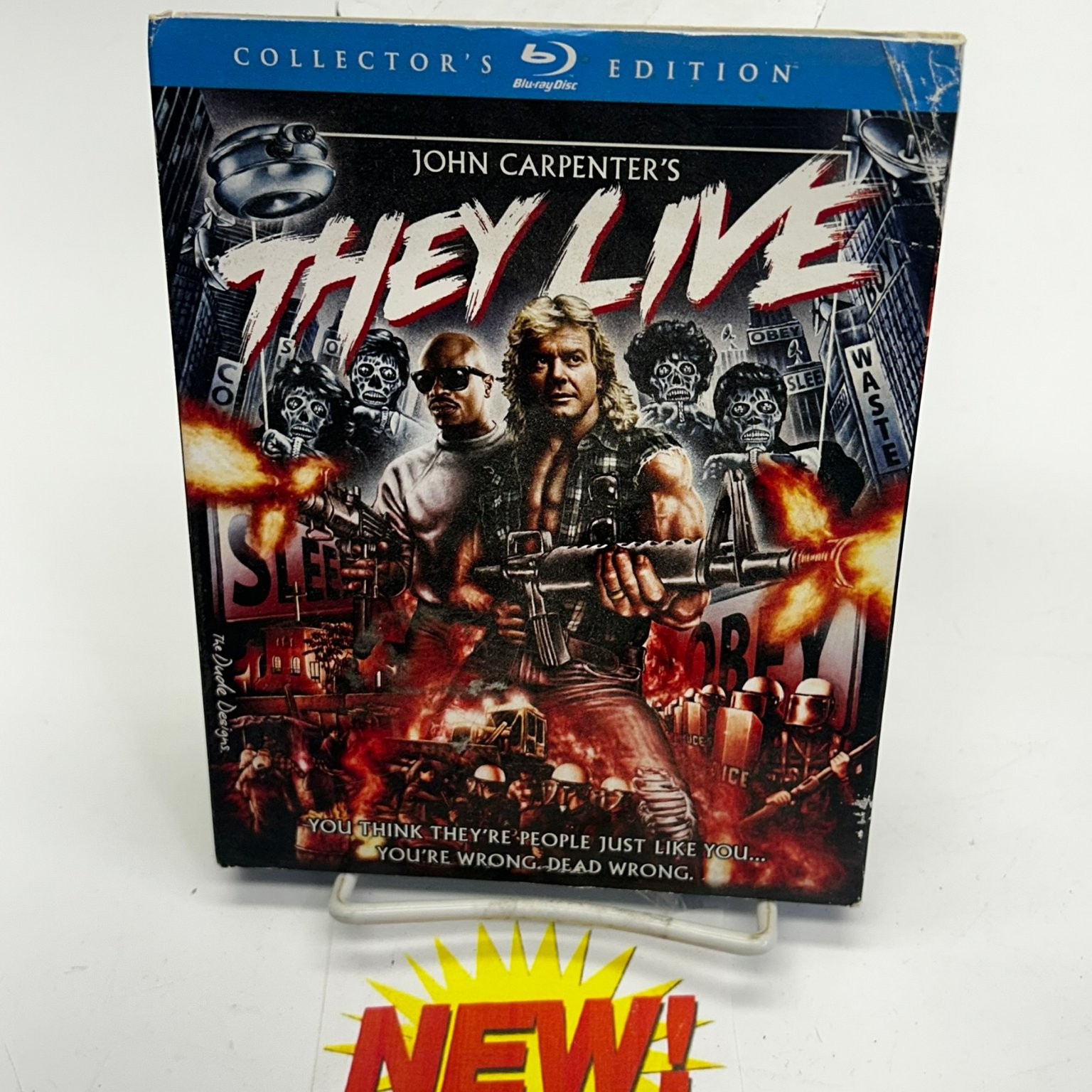 They Live Blu-ray 1988 Collector’s Edition John Carpenter Roddy Piper Keith