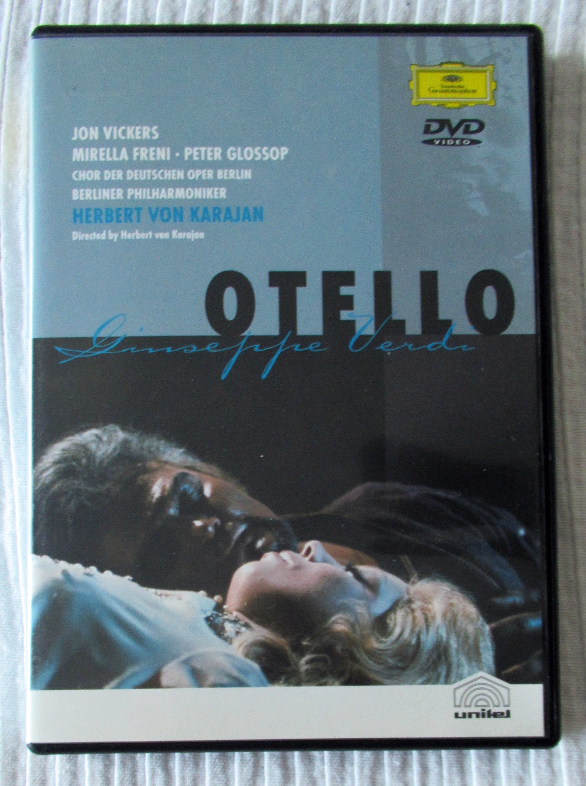 Giuseppe Verdi – Otello (DVD, 1974) VG condition