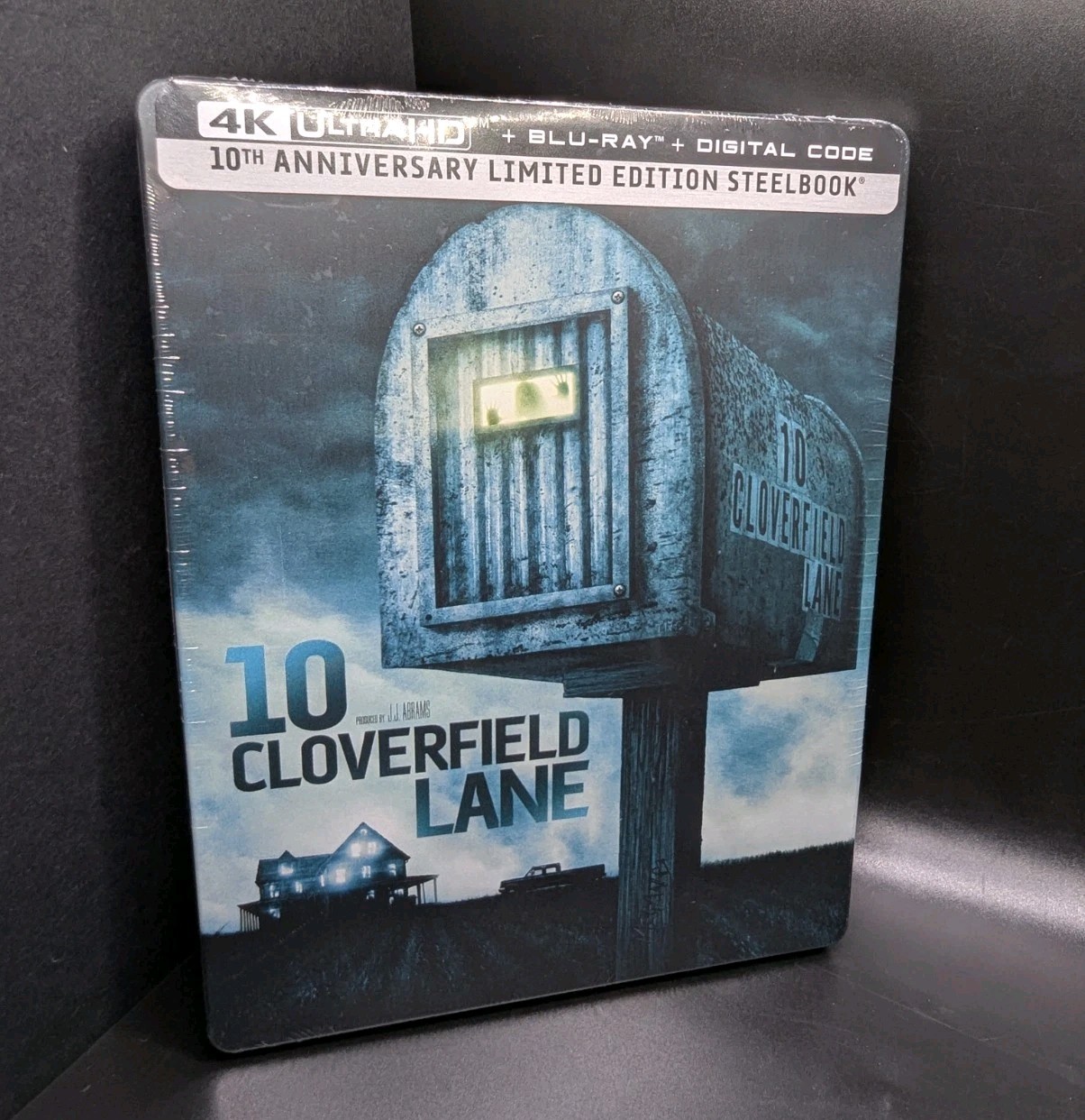 10 Cloverfield Lane Steelbook 4K UHD & Blu-ray Set W/ Digital Code Brand New