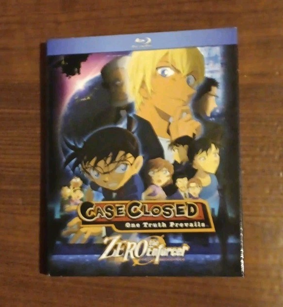 Case Closed Zero The Enforcer BLURAY w/ Slipcover (Out of Print) Near Mint/Mint