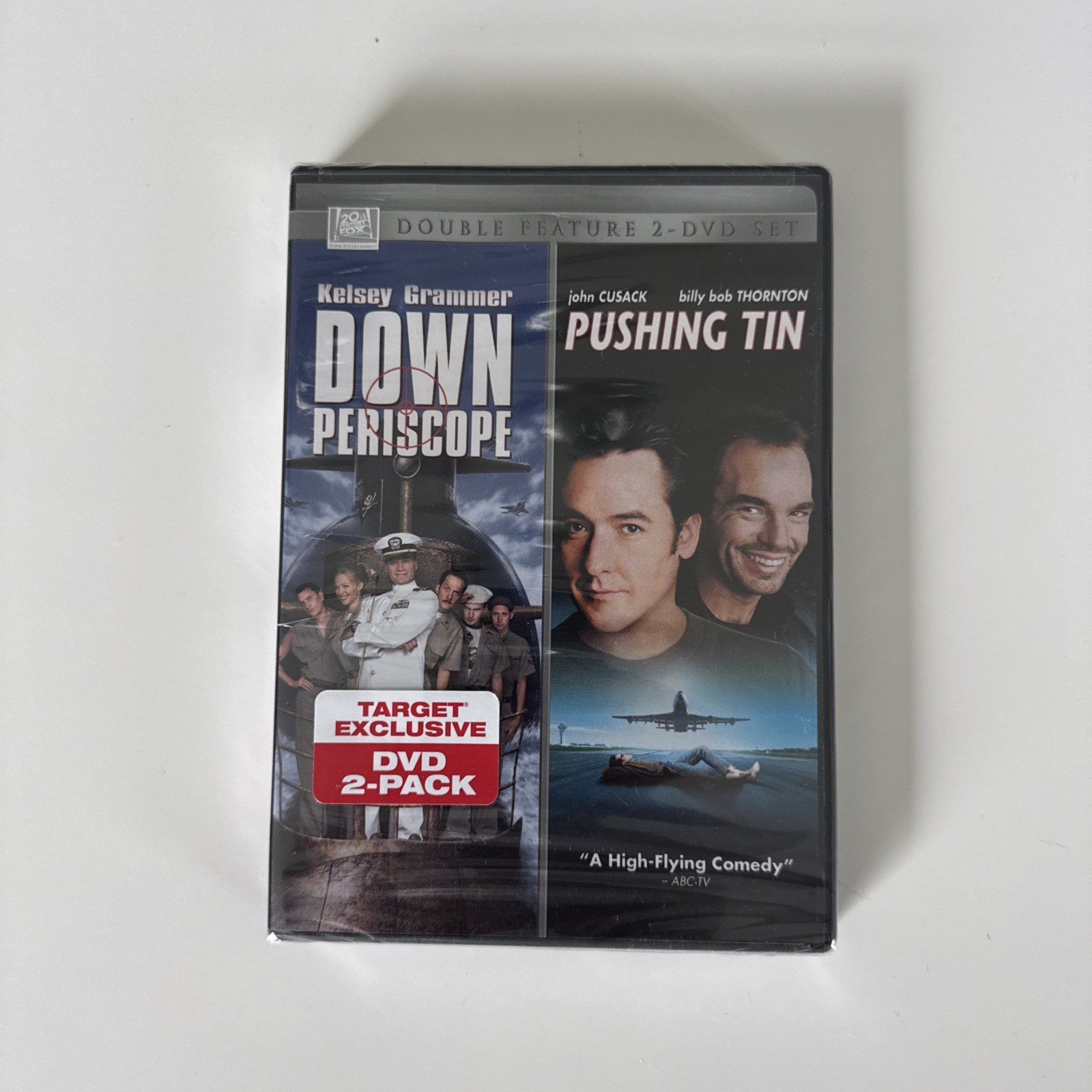 Down Periscope / Pushing Tin Double Feature DVD – Brand New & Factory Sealed