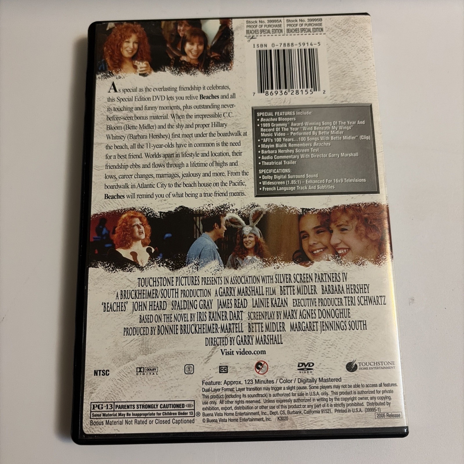 Beaches [Special Edition] DVD