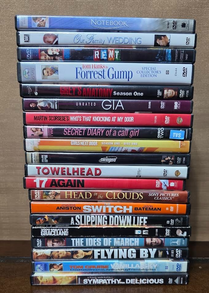LOT of 20 DVD’s Action / Drama / Comedy / TV Shows / Romance …. Movies