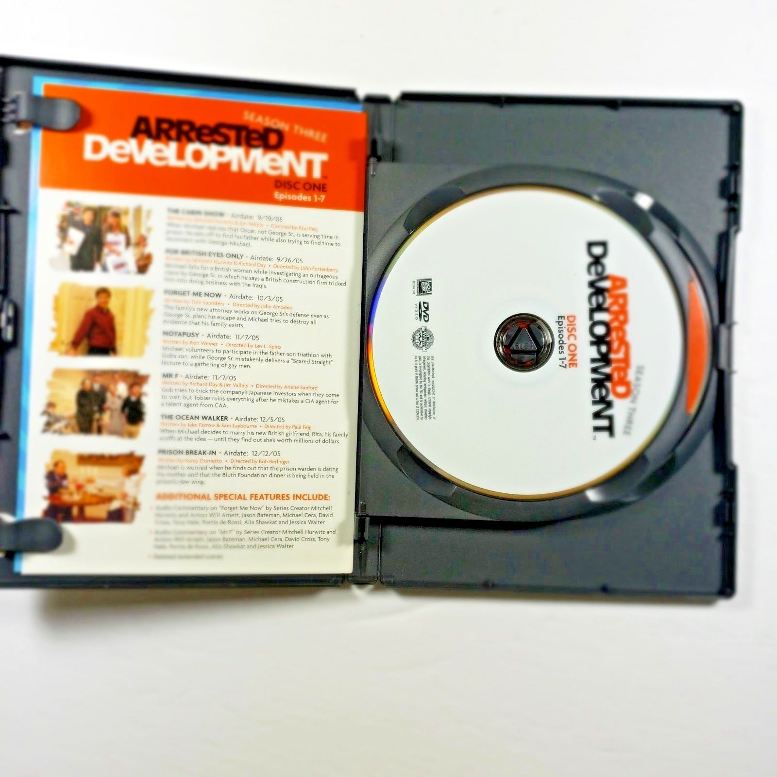 Arrested Development – Season 1 (3-DVDs), Season 2 (3-DVDs) & Season 3 (2-DVDs)