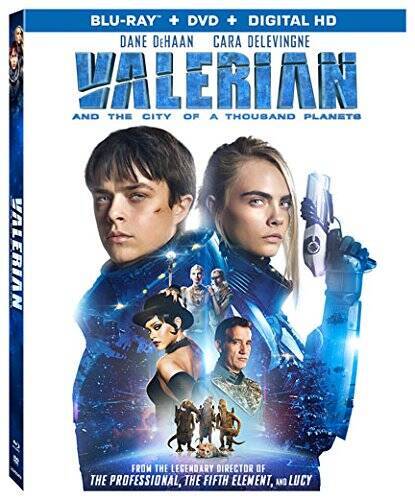 Valerian and the City of A Thousand Planets DVD Bluray Blu-ray – GOOD