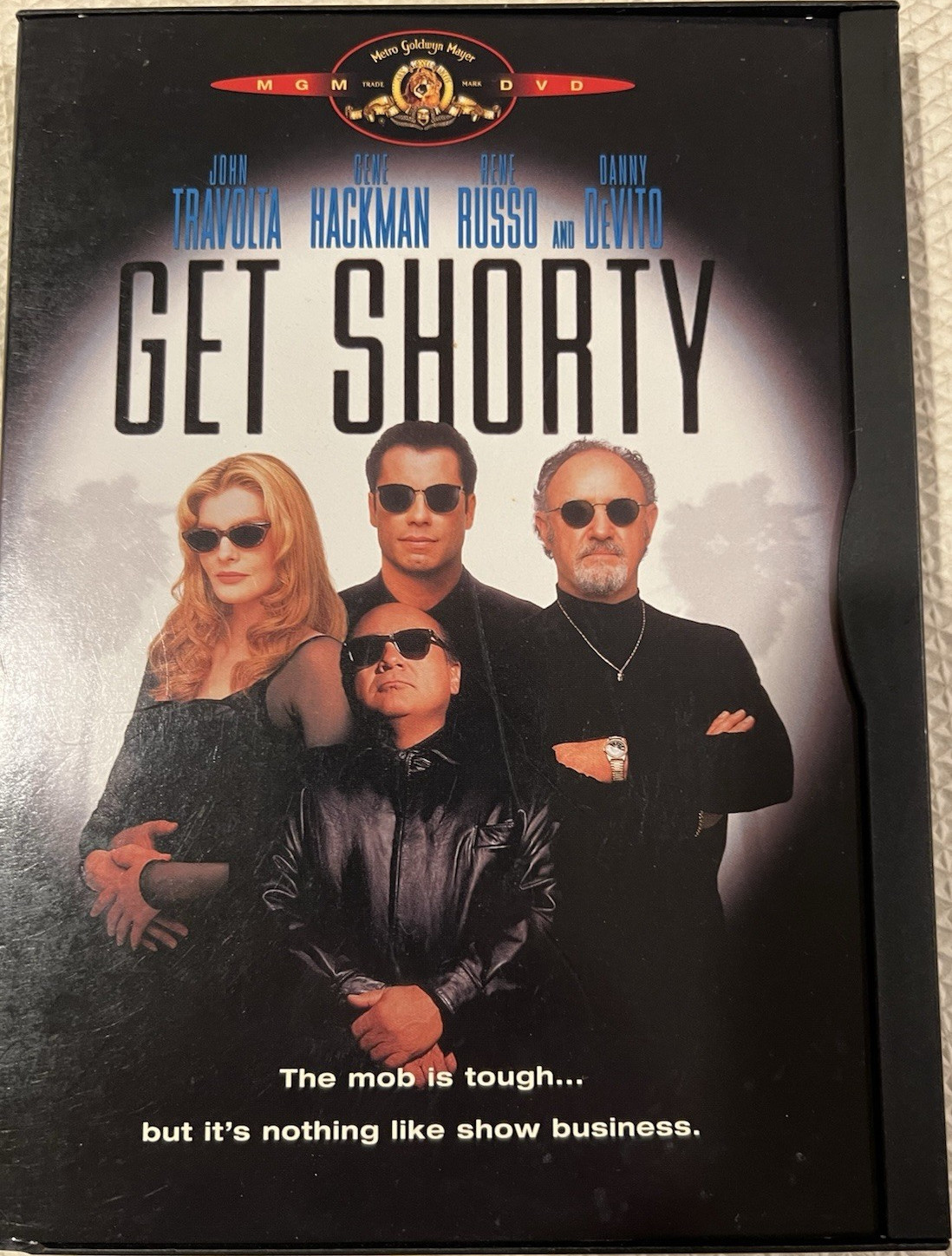MGM Home Video Get Shorty DVD Widescreen Comedy Crime John Travolta Gene Hackman