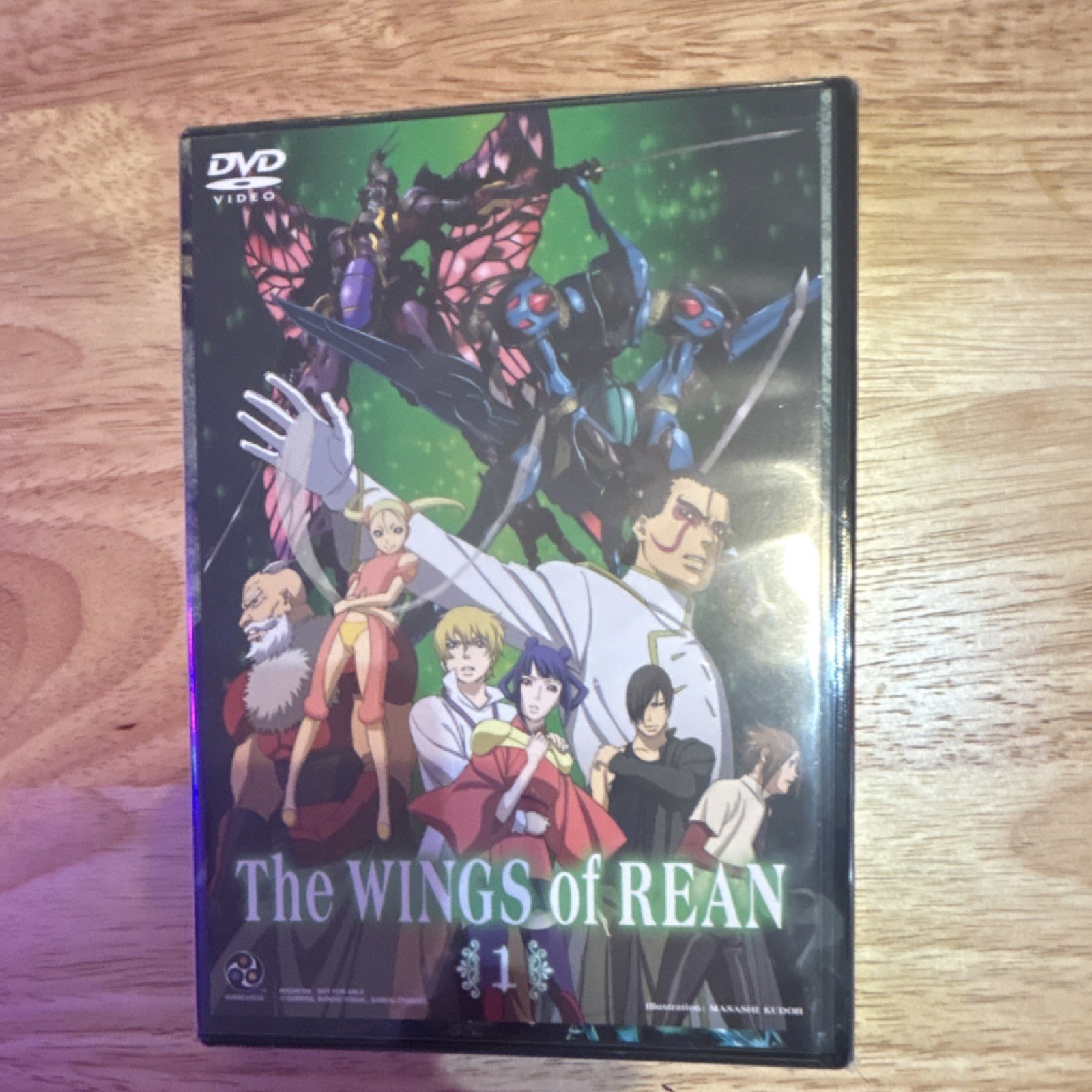 Bandai Visual The Wings of Rean Vol. 1 DVD Yoshiyuki Tomino Anime Subtitled