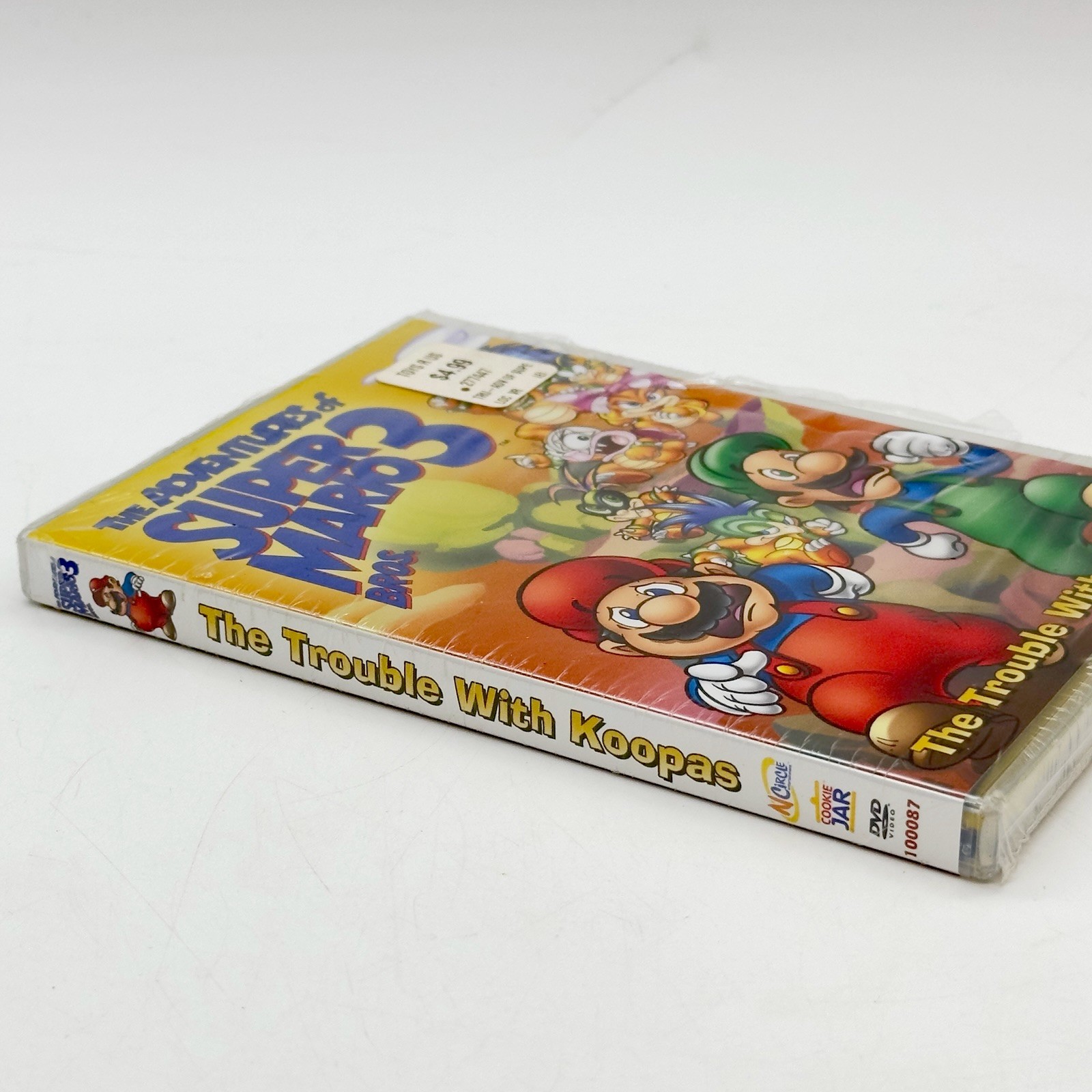The Adventures of Super Mario Bros 3 The Trouble with Koopas DVD Toys R Us NEW