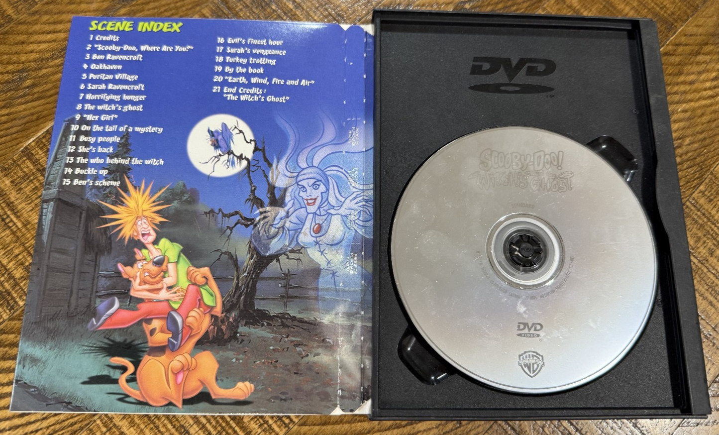 Scooby-Doo and the Witch’s Ghost (DVD, Warner Bros, 1999) FREE SHIPPING