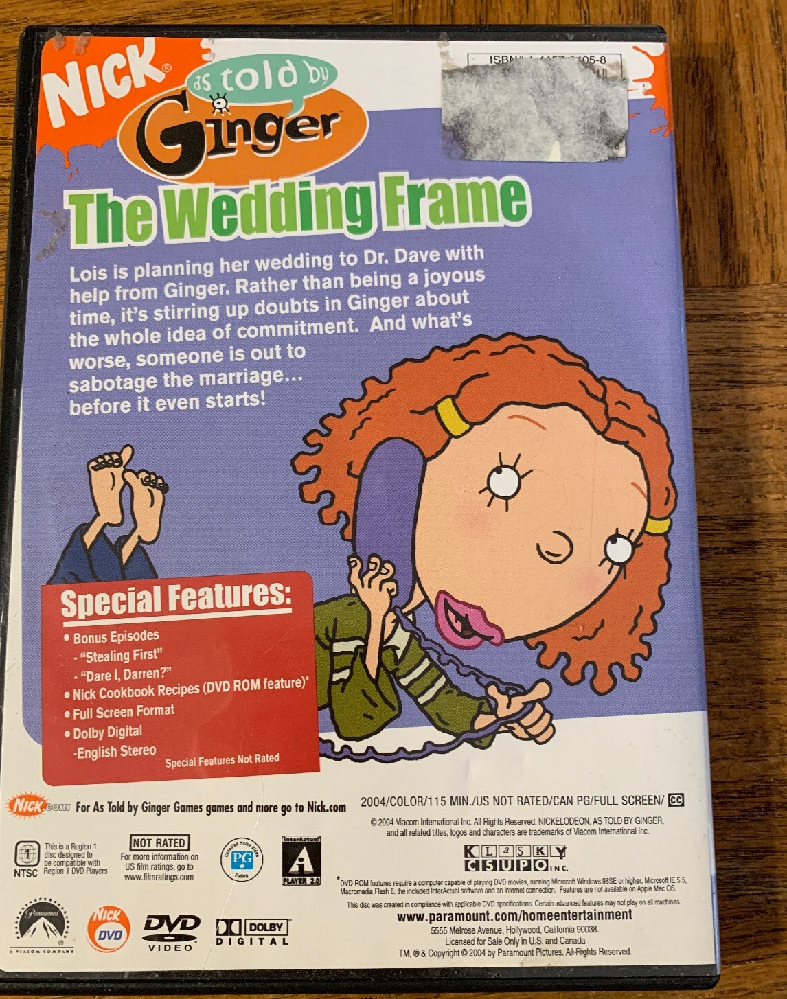As Told By Ginger Dvd