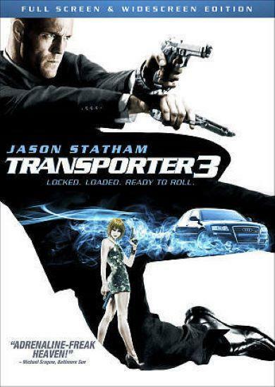 The Transporter 3 (DVD, 2009, Full Screen/ Widescreen Edition) NEW