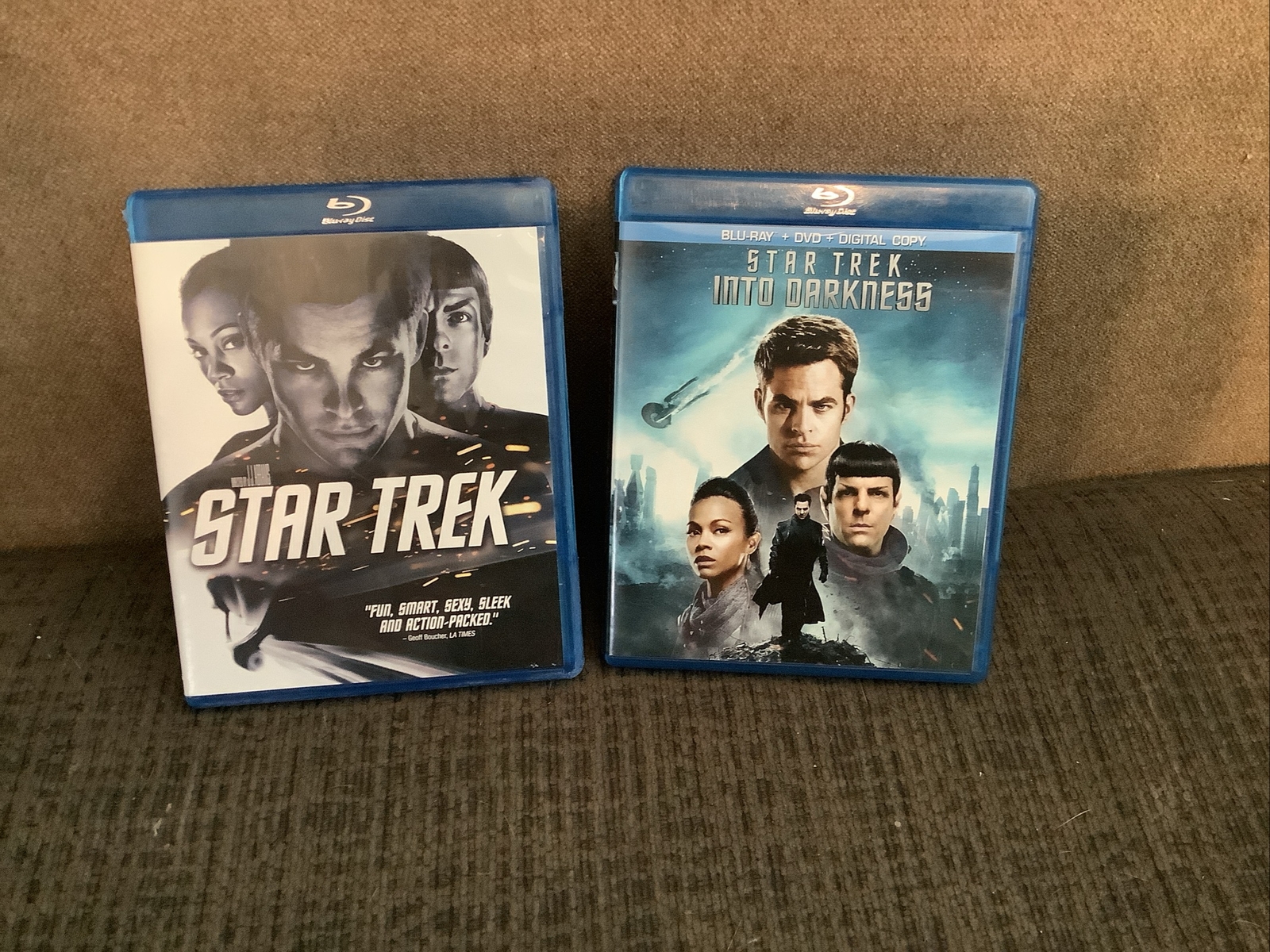 J.J. Abrams’ ~ Star Trek (Blu-ray) ~ Star Trek Into Darkness (Blu-ray + DVD)