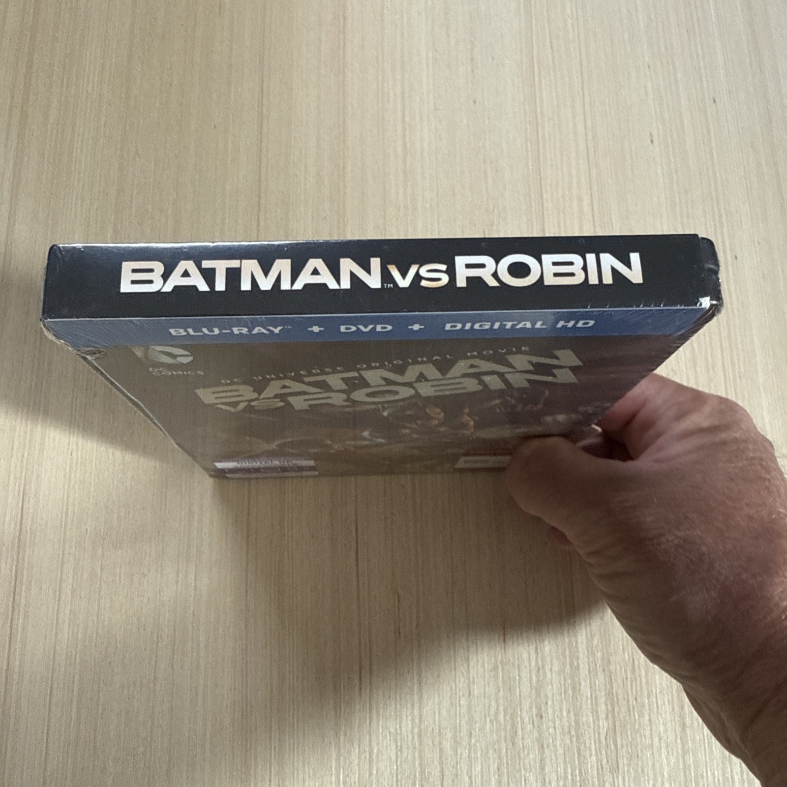 DC ANIMATED – Batman Vs Robin Blu-Ray + DVD Target Exclusive Steelbook NEW OOP