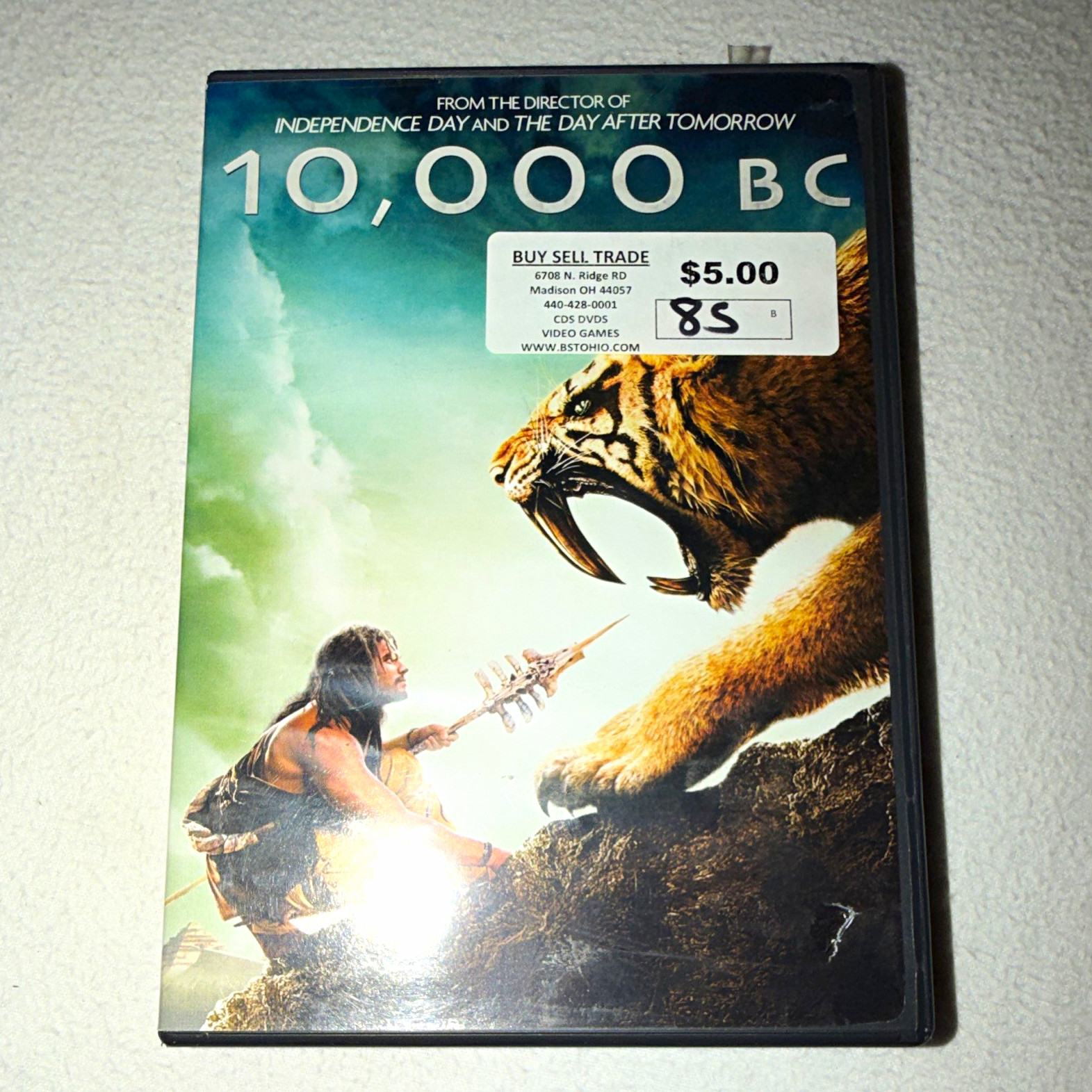 Warner Home Video 10,000 BC DVD PG-13 2008 Widescreen/Full Screen 109 min