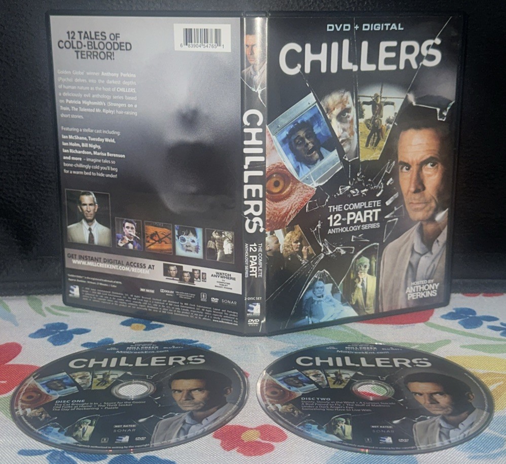 Chillers – The Complete 12-Part Anthology Series, DVD NTSC Dolby Color In Case