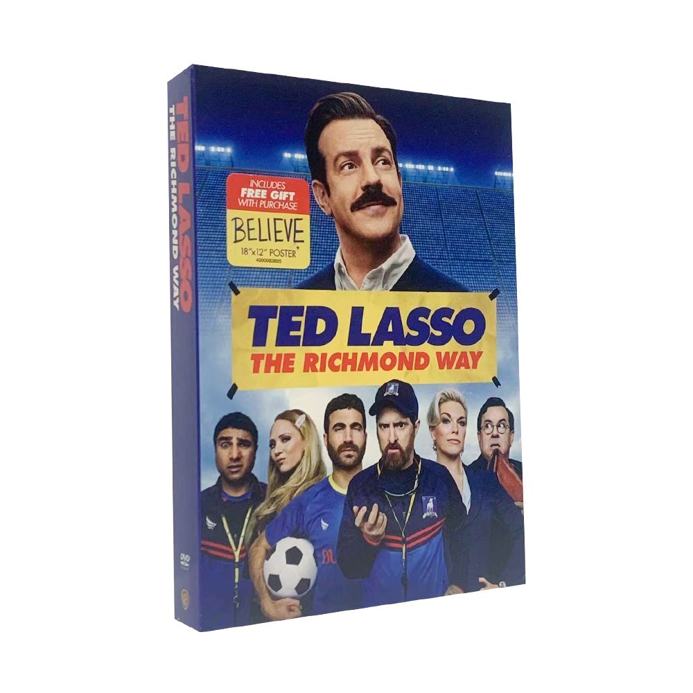 Ted Lasso: The Complete Series Seasons 1-3 DVD 7-Disc Set Brand New
