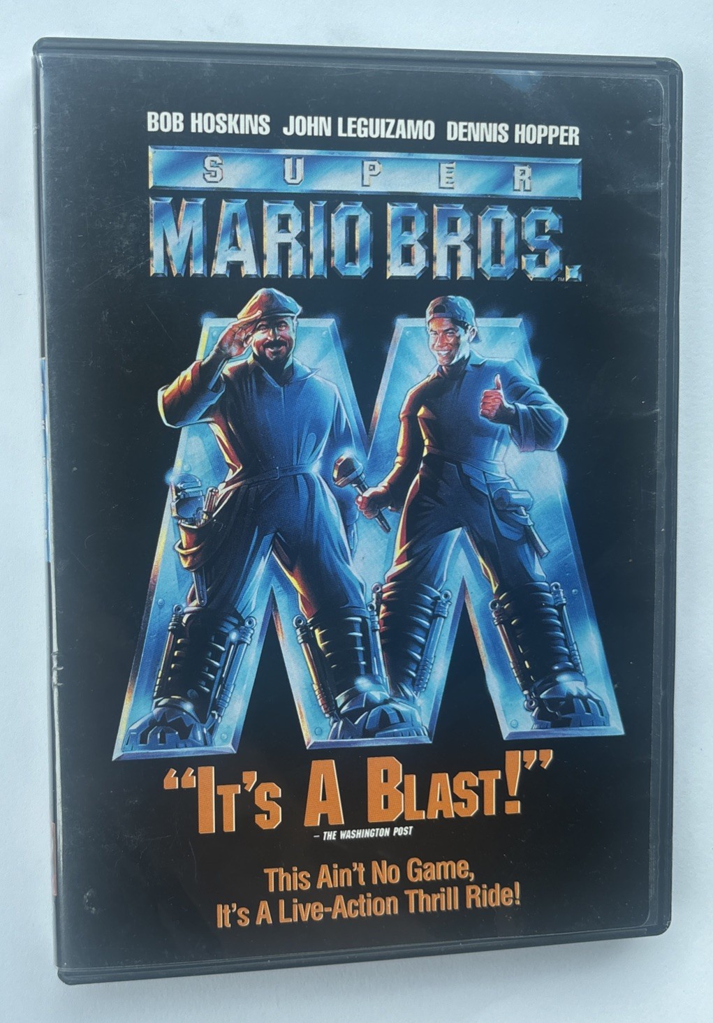 Super Mario Bros. (DVD, 1993) Super Mario Brothers Live Action Movie Retro