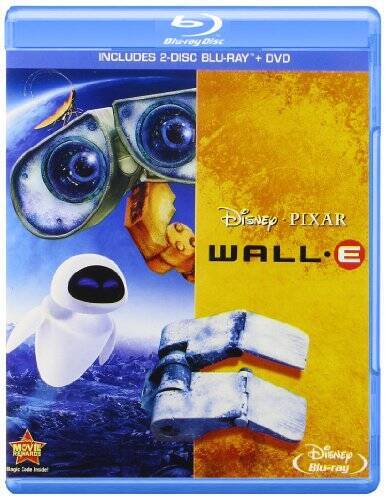 Wall-E (Three-Disc Blu-ray DVD Combo) – Blu-ray – GOOD